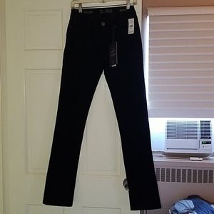 DL 1961 Grace straight leg black jeans